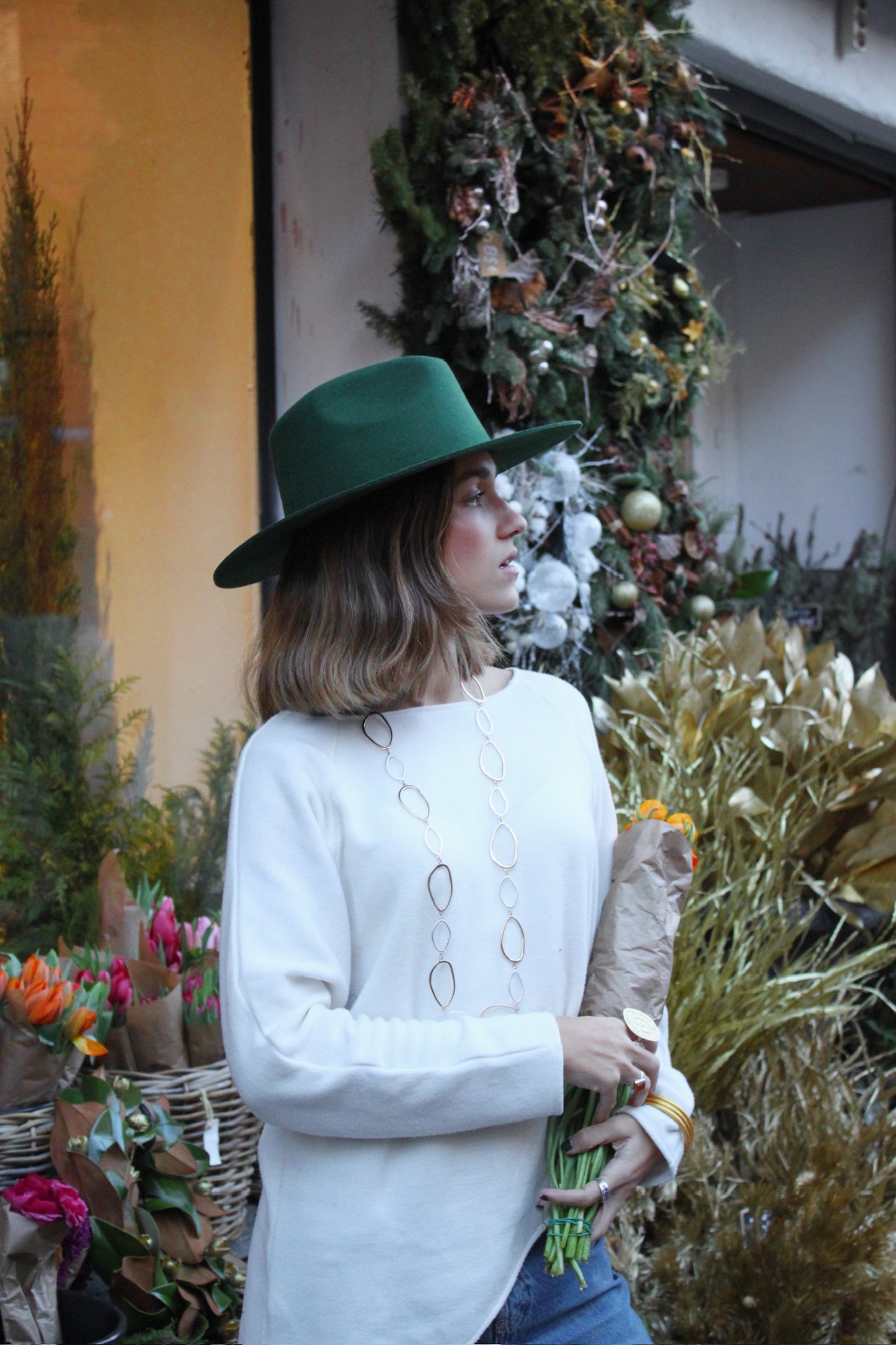 FEDORA VERDE SELVA
